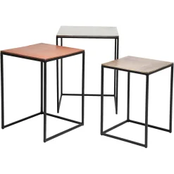 Best Sale Depot Kare Beistelltisch-Set Loft