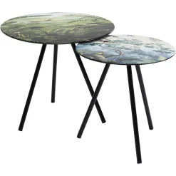 Discount Depot Kare Beistelltisch-Set Paradise