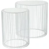 Online Depot Kare Beistelltisch-Set Wire