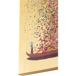 Online Depot Kare Bild Touched Flower Boat