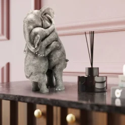 Kare Deko-Figur Elephant Hug^Depot Best