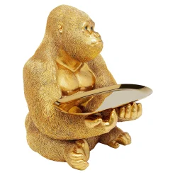 Kare Deko-Figur Gorilla Butler Mit Tablett^Depot New