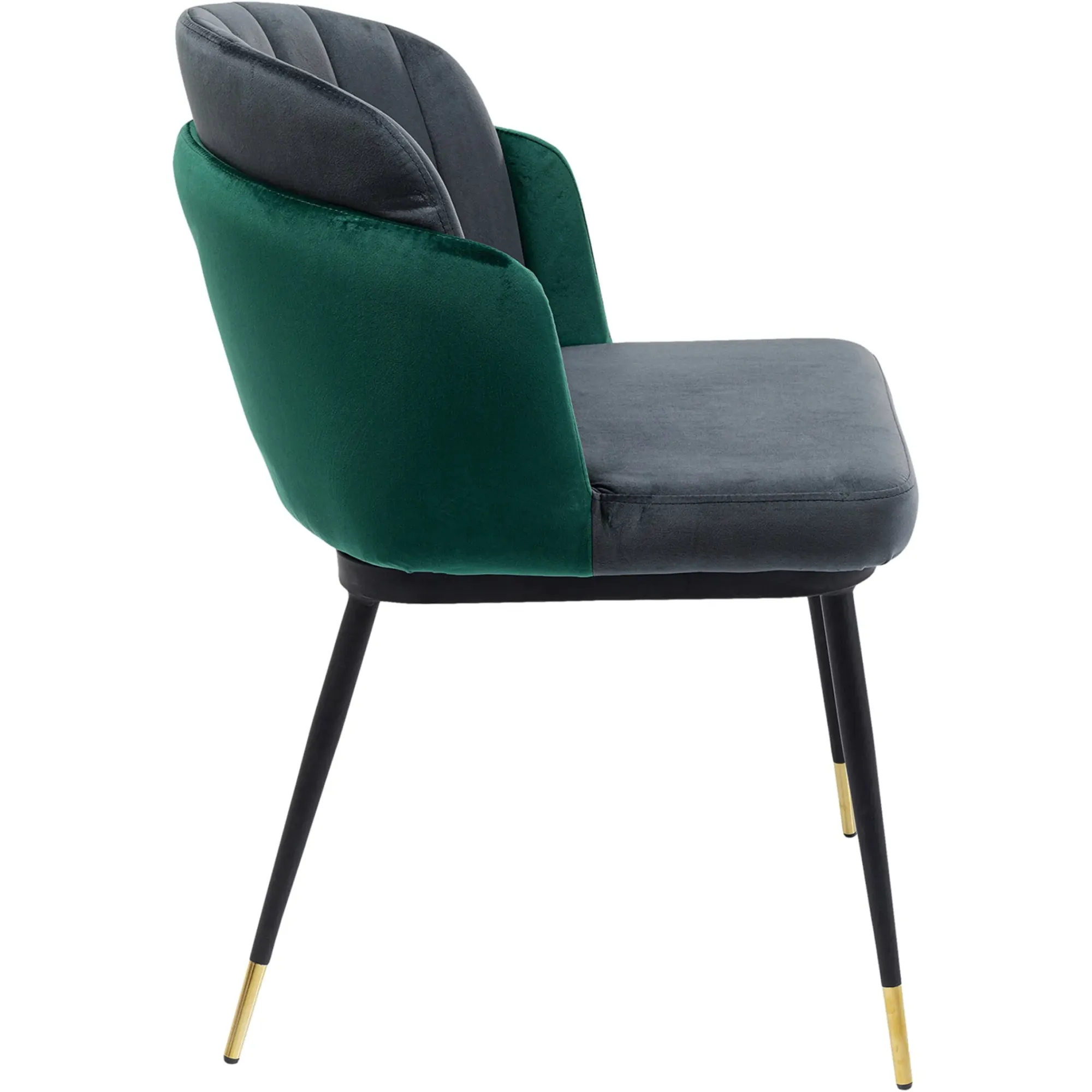 Cheap Depot Kare Samt-Stuhl Hojas