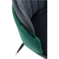 Cheap Depot Kare Samt-Stuhl Hojas