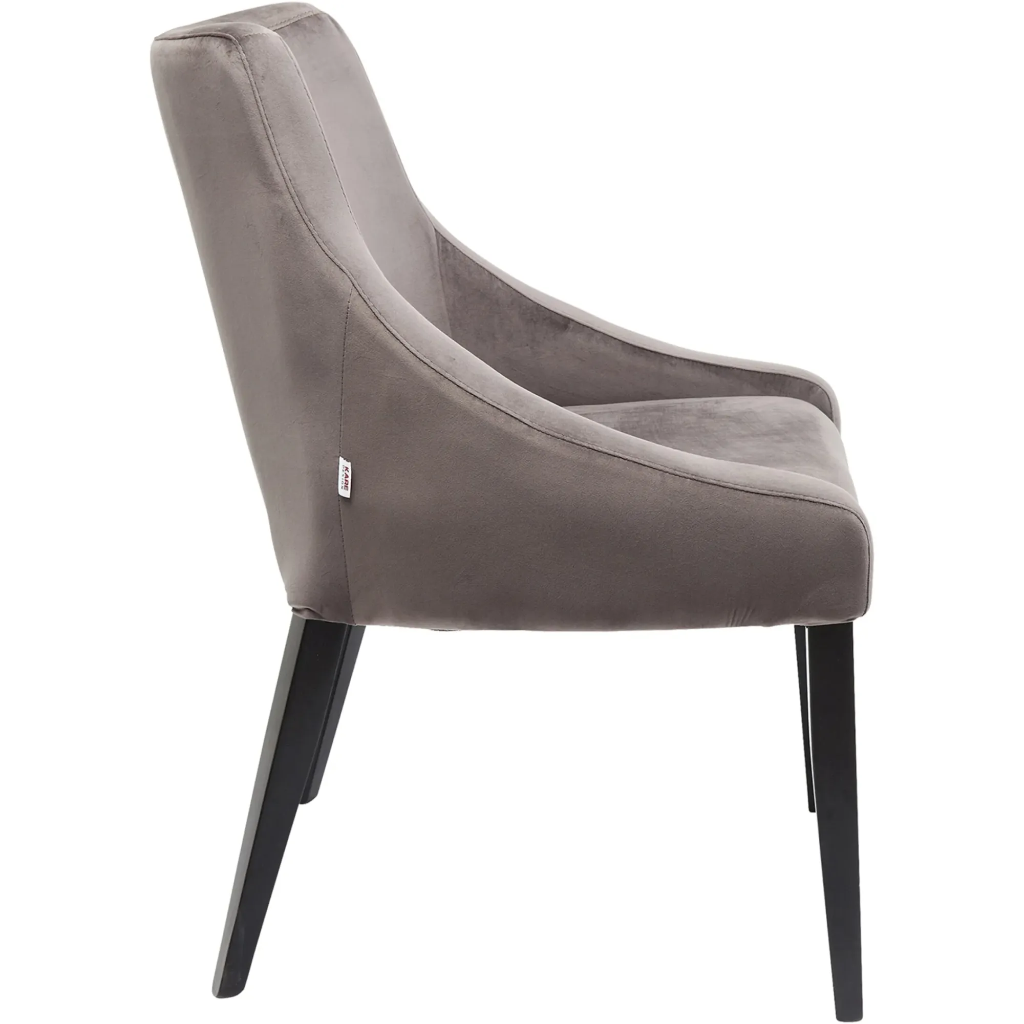 Best Sale Depot Kare Samt-Stuhl Mode