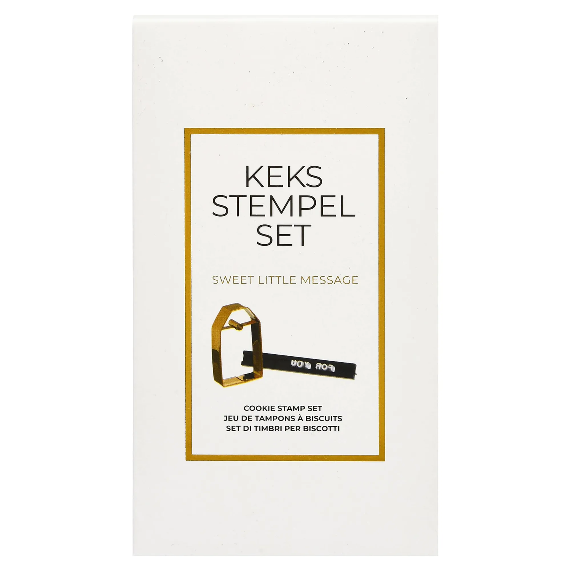 Keksstempel-Set Letters^Depot Clearance