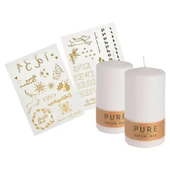 Kerzen-Set Advent Mit Kerzenstickern^Depot Shop