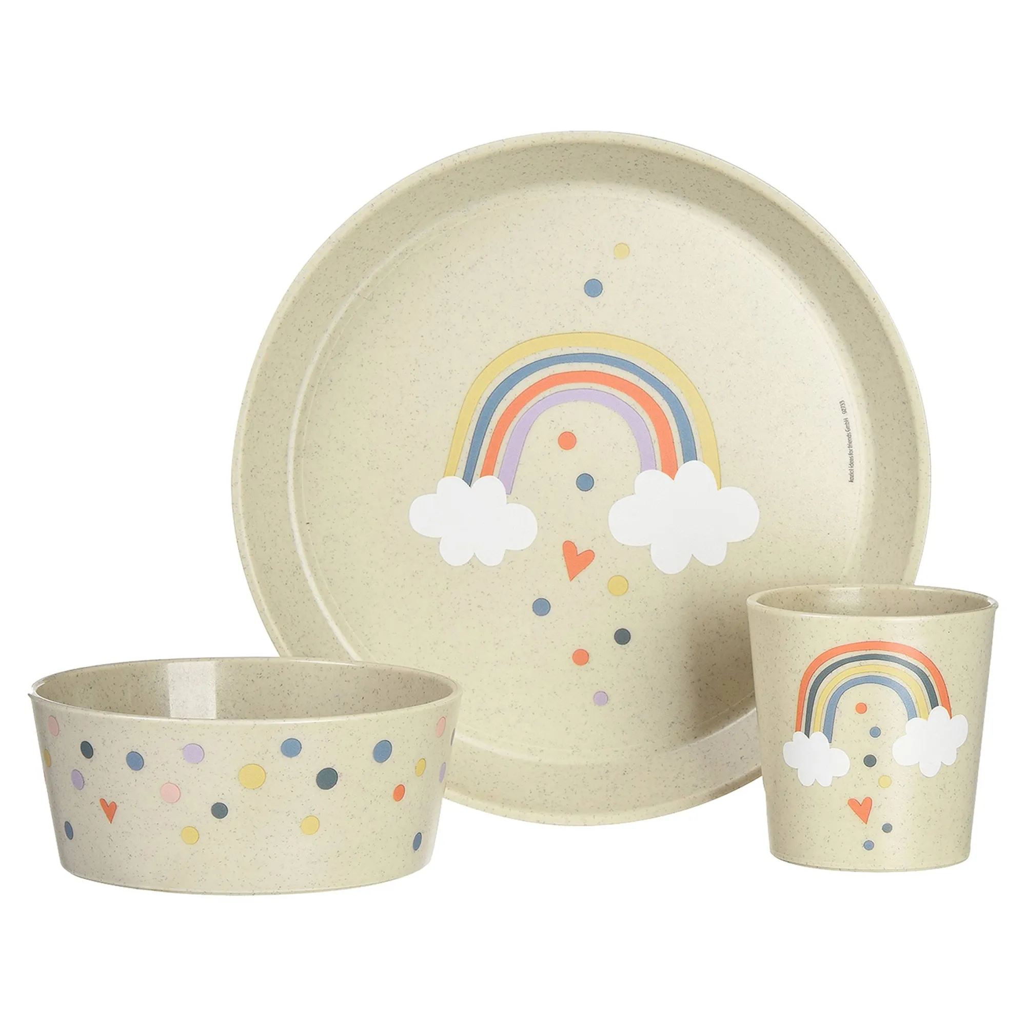 Kinder-Geschirr-Set Rainbow^Depot Shop