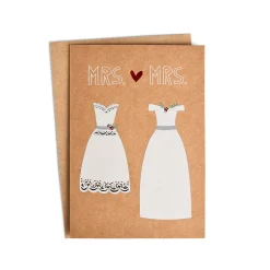 Flash Sale Depot Klappkarte Mrs & Mrs