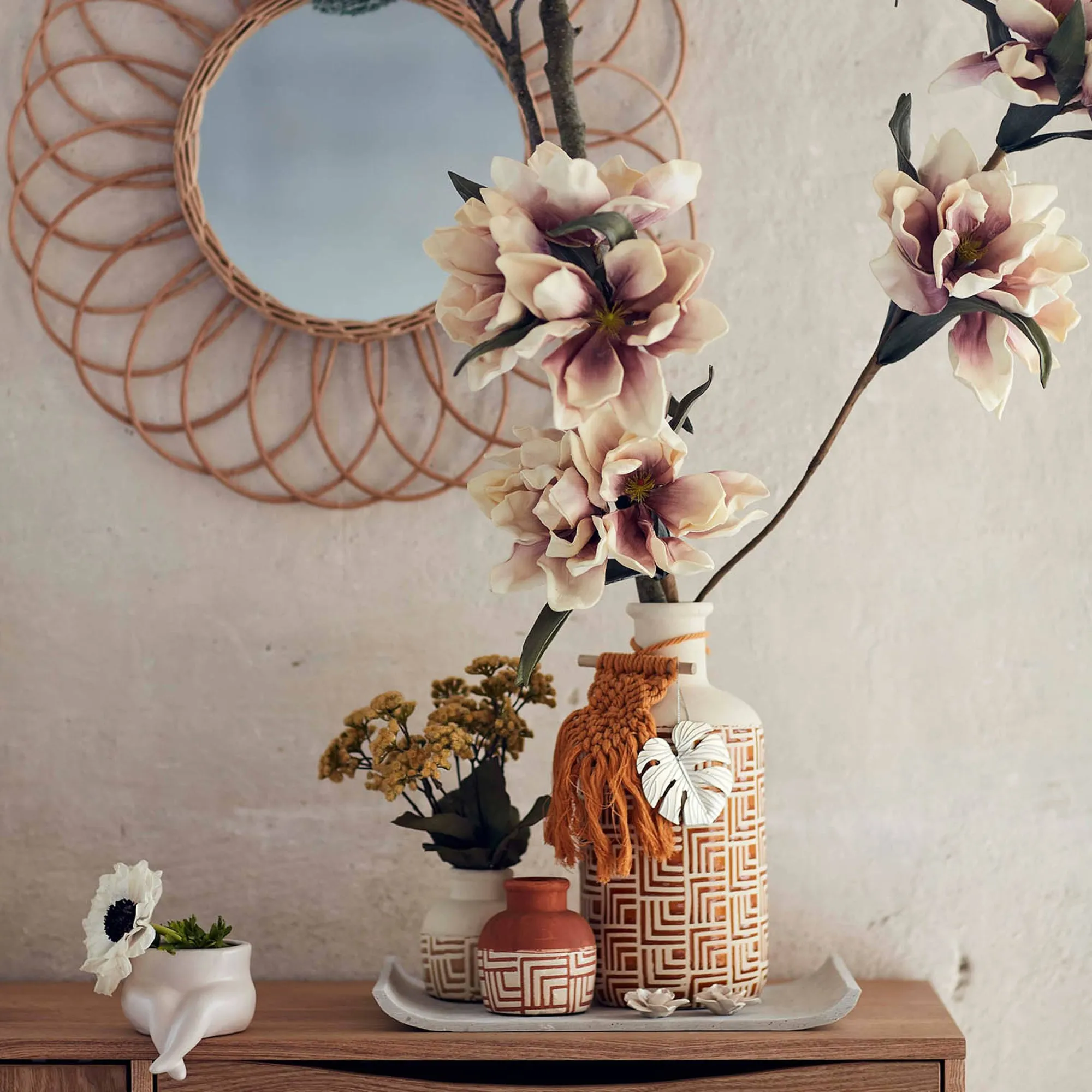 Kunstblume Korbblutler^Depot Fashion