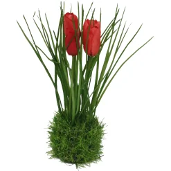 Clearance Depot Kunstblume Tulpe Im Grasball