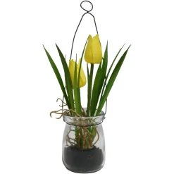 New Depot Kunstblume Tulpe In Glasvase
