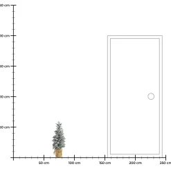 Kunst-Tannenbaum, Beschneit^Depot Sale
