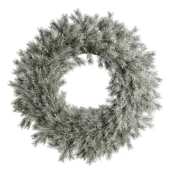 Kunst-Tannenkranz Frosty, Beschneit^Depot Outlet