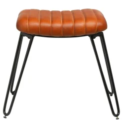 Flash Sale Depot Leder-Hocker Vitus