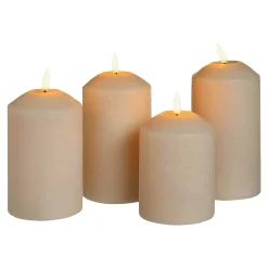 Led-Stumpenkerzen-Set^Depot Shop