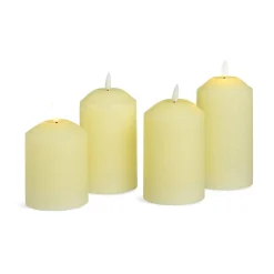 Led-Stumpenkerzen-Set^Depot Best Sale
