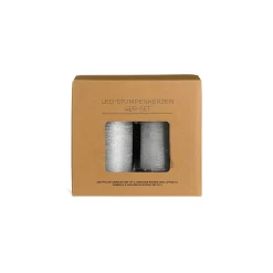 Led-Stumpenkerzen-Set^Depot Hot