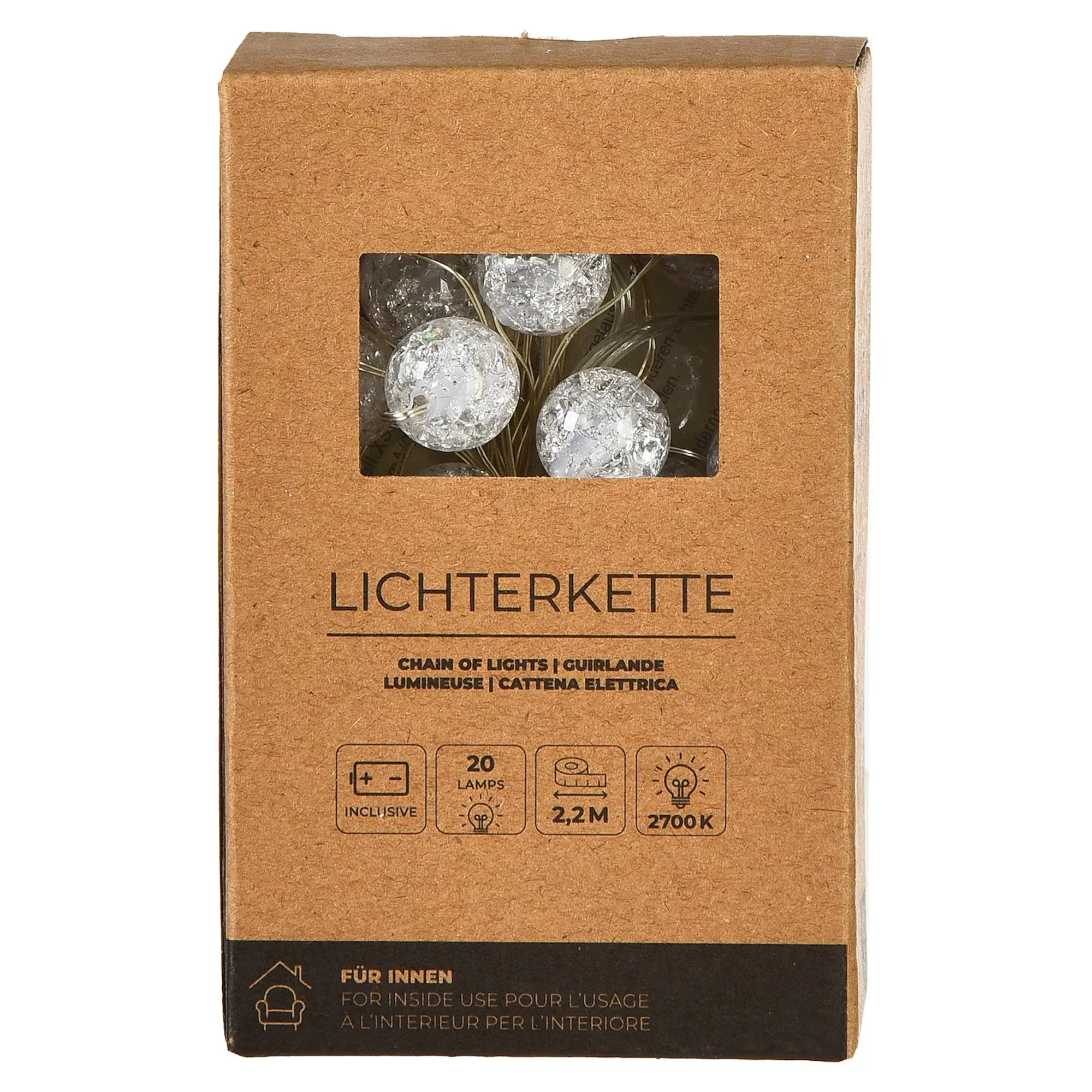 Lichterkette Eiskugeln^Depot Clearance