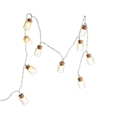 Lichterkette Gläser, 10 Led, Batteriebetrieben^Depot Flash Sale