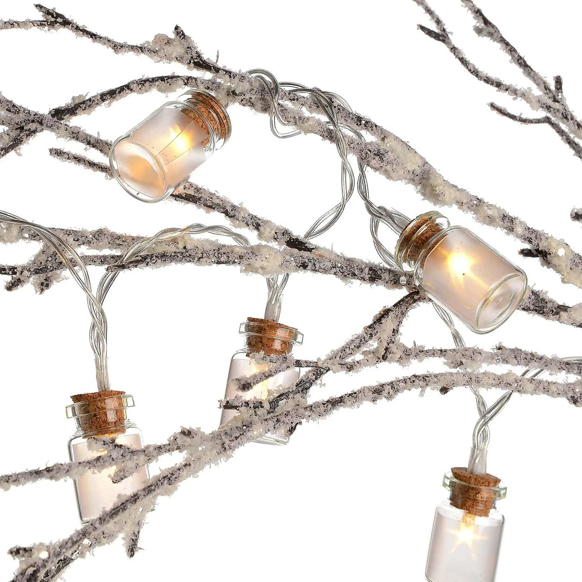 Lichterkette Gläser, 10 Led, Batteriebetrieben^Depot Flash Sale