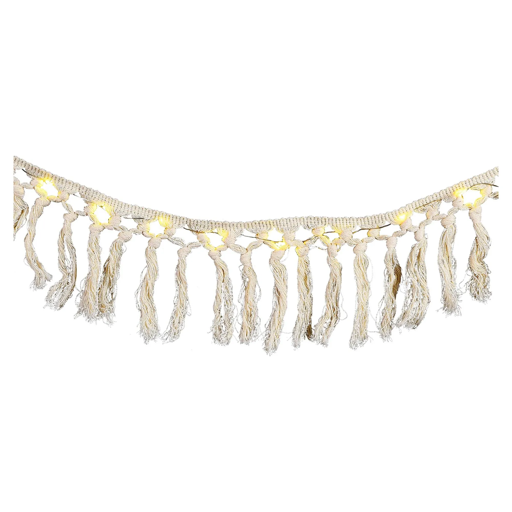 Lichterkette Makramee^Depot Cheap