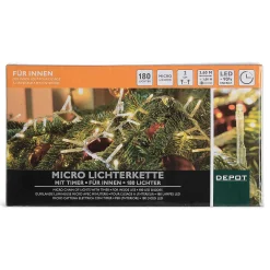 Lichterkette Mit Kugelaufhangern^Depot Fashion