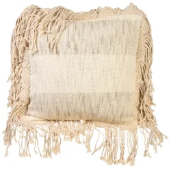 Shop Depot Makramee-Kissenhulle Stripe