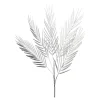 Metallic-Kunstblatt Palme^Depot Cheap