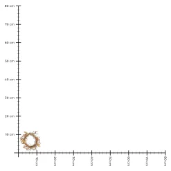 Mini-Trockenblumenkranz Alma^Depot Cheap