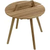 Flash Sale Depot Outdoor-Beistelltisch Alica Aus Teakholz
