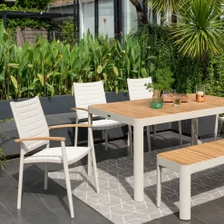Store Depot Outdoor-Esstisch Sara Aus Teakholz