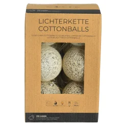Outdoor-Lichterkette Cotton Balls^Depot Best Sale
