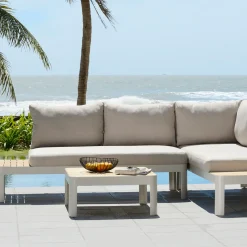 New Depot Outdoor-Loungetisch Sara Aus Teakholz