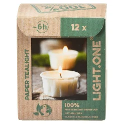 Papier-Teelichter Light One^Depot Cheap