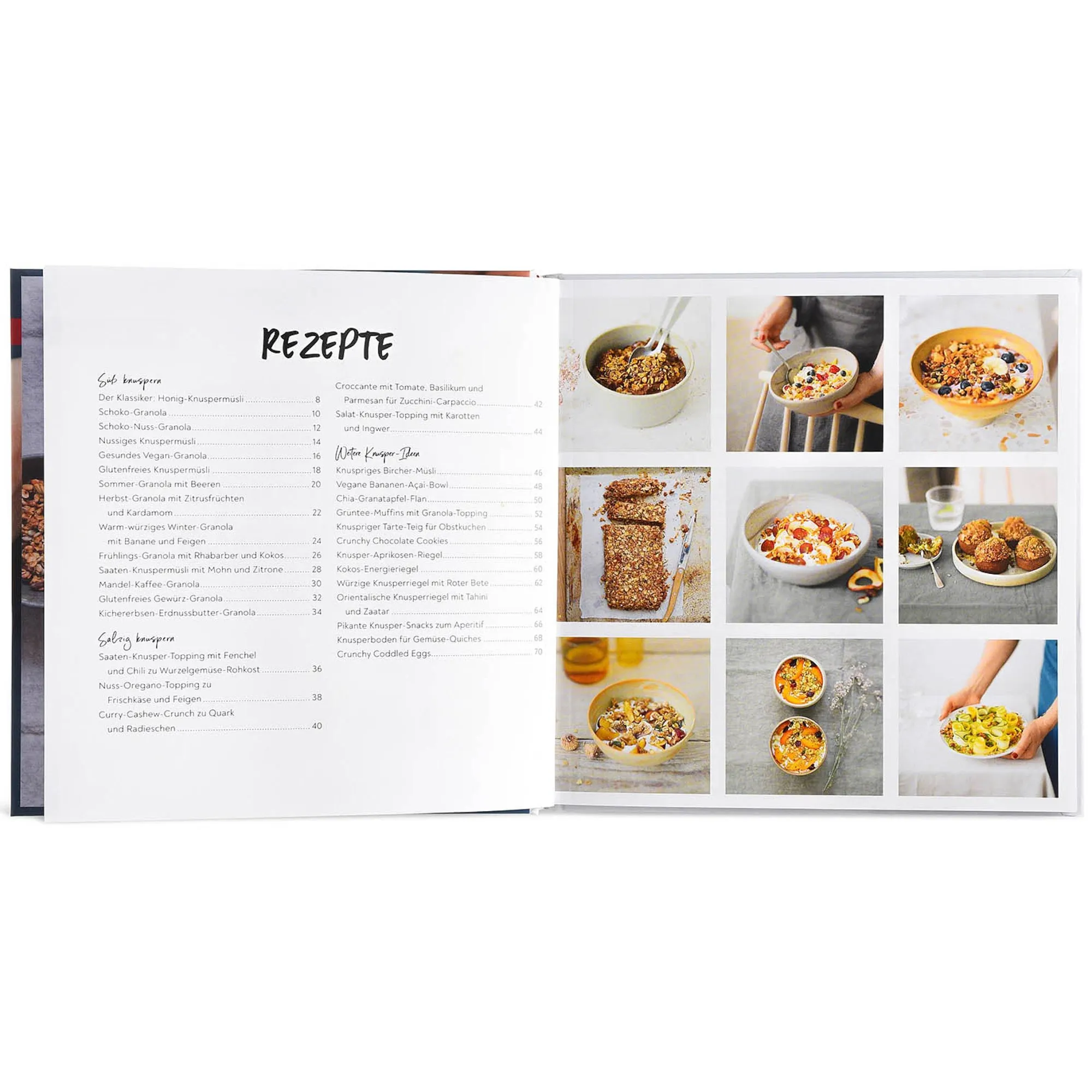 Rezeptbuch Knuspermusli & Granola^Depot Outlet