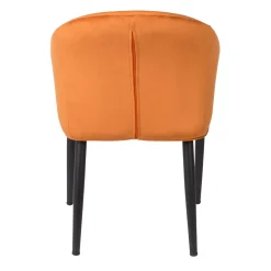 Fashion Depot Samt-Armlehnstuhl Nienke