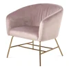 Fashion Depot Samt-Loungesessel Ramsey