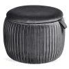 Samt-Pouf Agnes Mit Stauraum^Depot Clearance