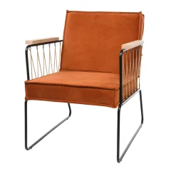 Outlet Depot Samt-Sessel Leander
