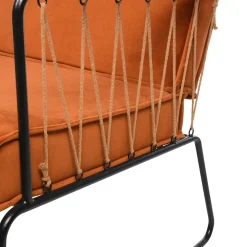 Outlet Depot Samt-Sessel Leander