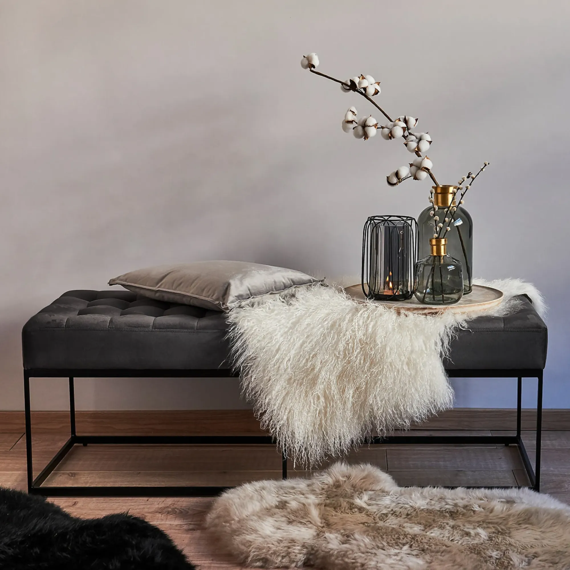 Clearance Depot Samt-Sitzbank Angi