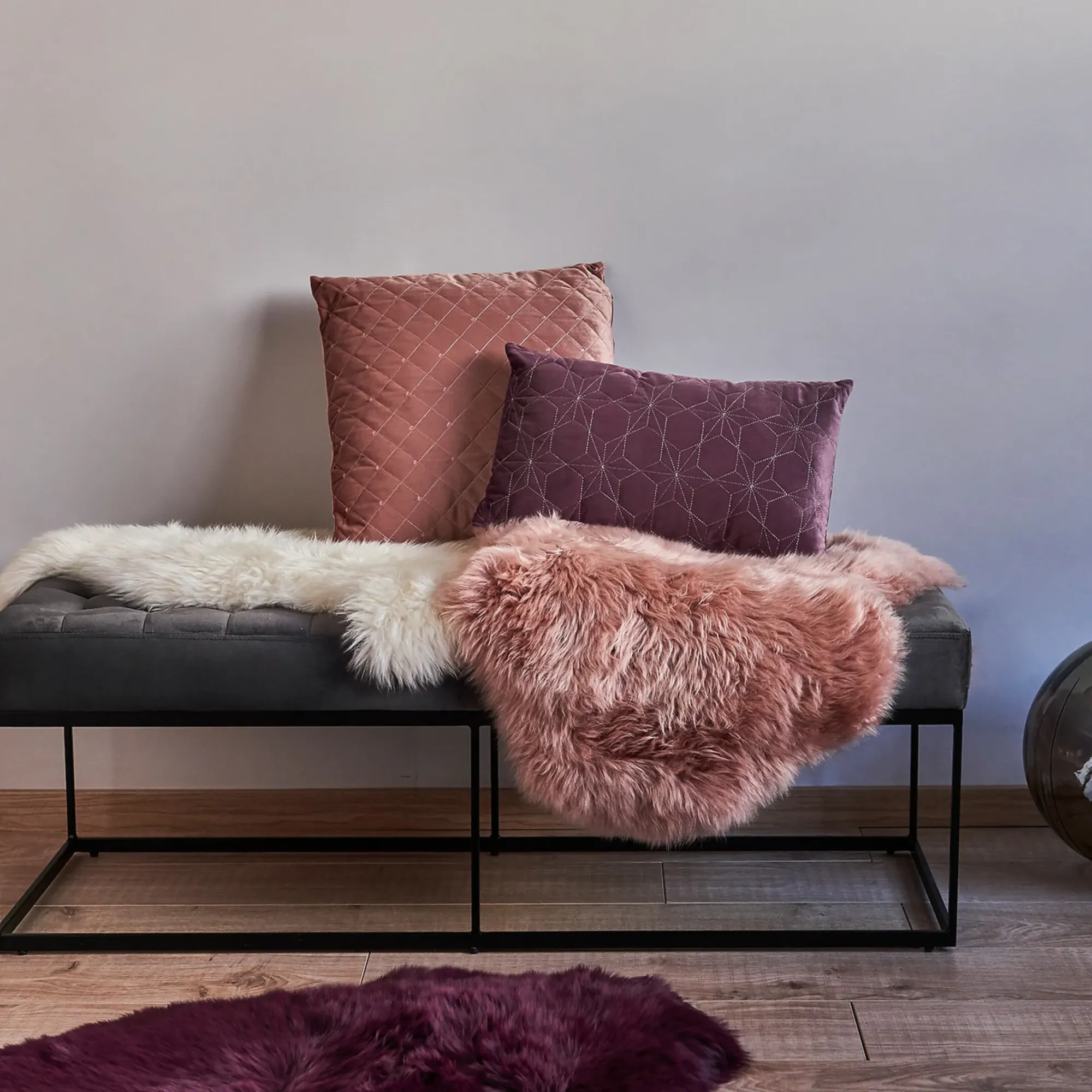 Clearance Depot Samt-Sitzbank Angi