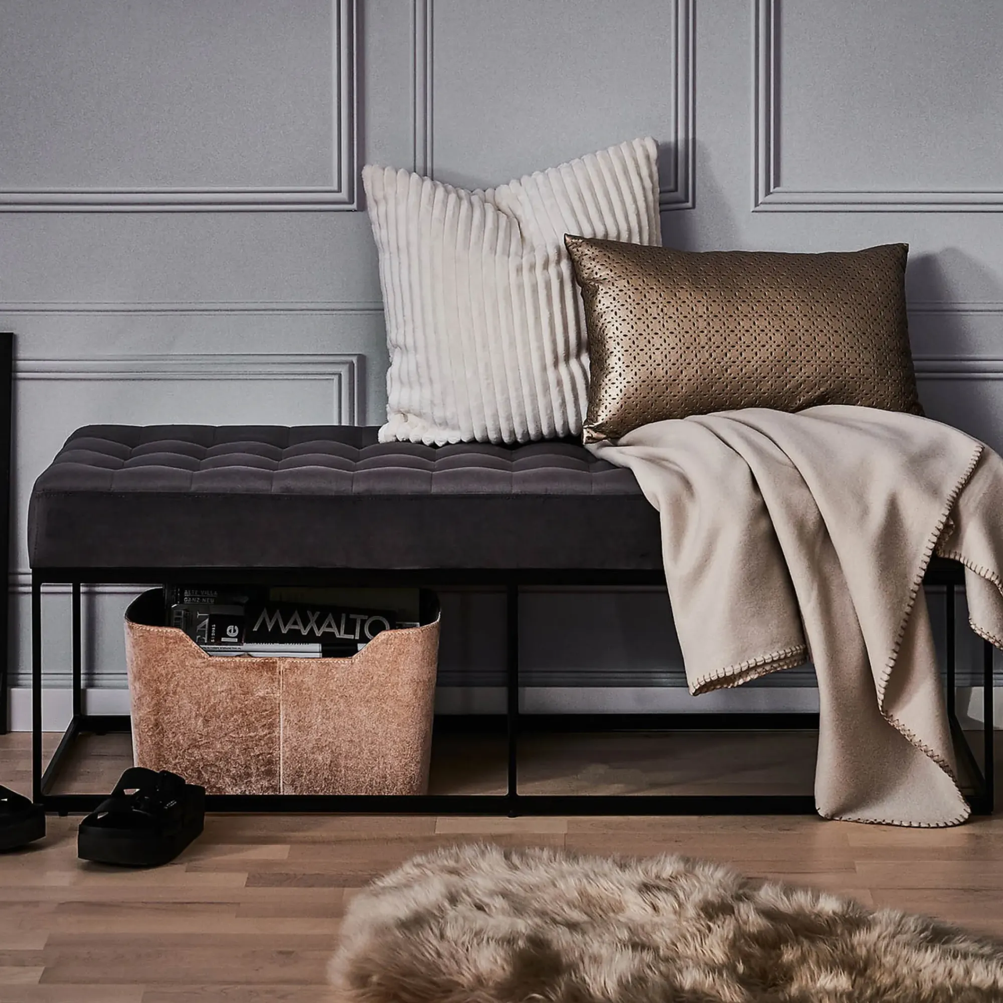 Clearance Depot Samt-Sitzbank Angi