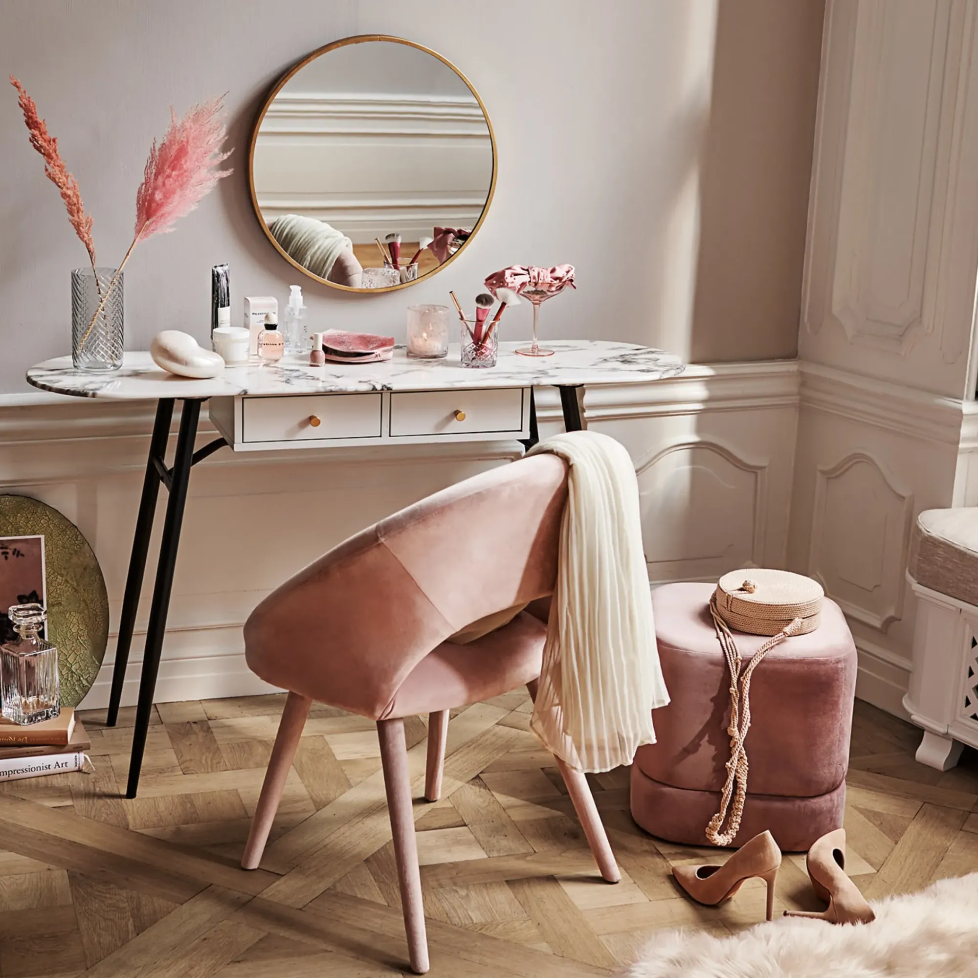 Flash Sale Depot Samt-Stuhl Celin