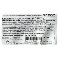 Schokofigur LebKüchenmann 75G^Depot Shop