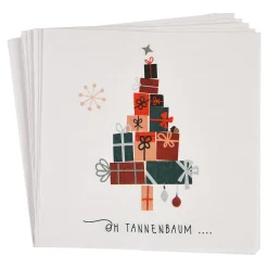 Servietten Geschenkbaum^Depot Discount