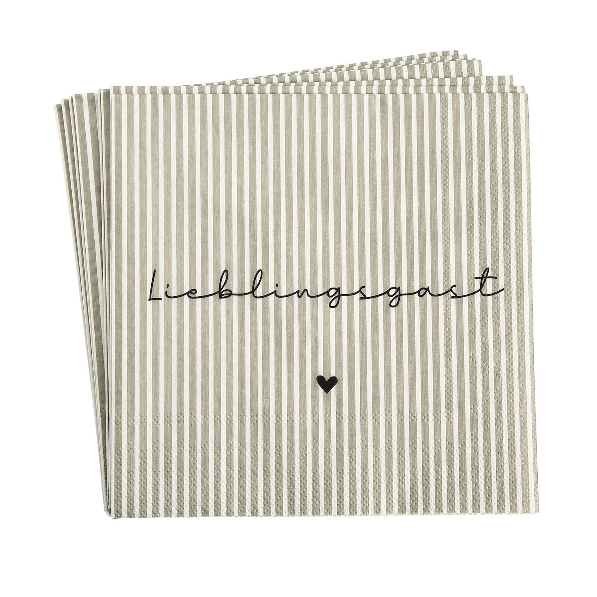 Servietten Lieblingsgast^Depot Discount