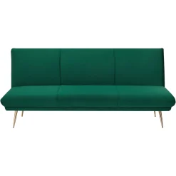 Discount Depot 3-Sitzer Samt-Schlafsofa Marisa