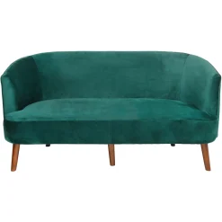 Fashion Depot 2-Sitzer Samt-Sofa Kaspar